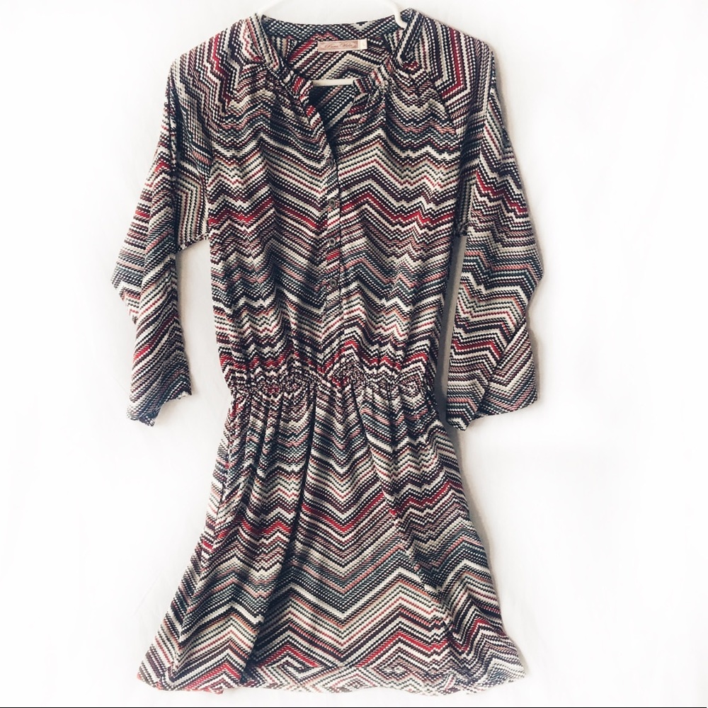 ❣️Pura Vida Colorful Pattern Dress